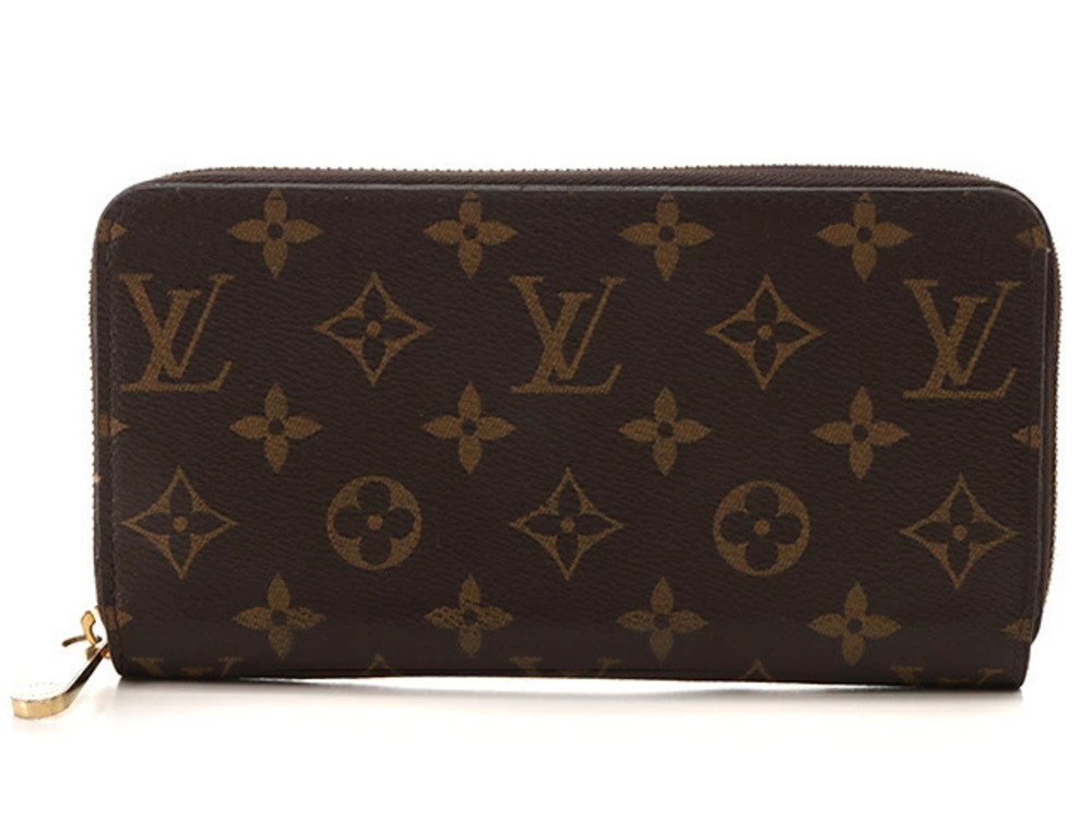 LOUIS VUITTON Zippy Wallet Monogram Coquelicot Red